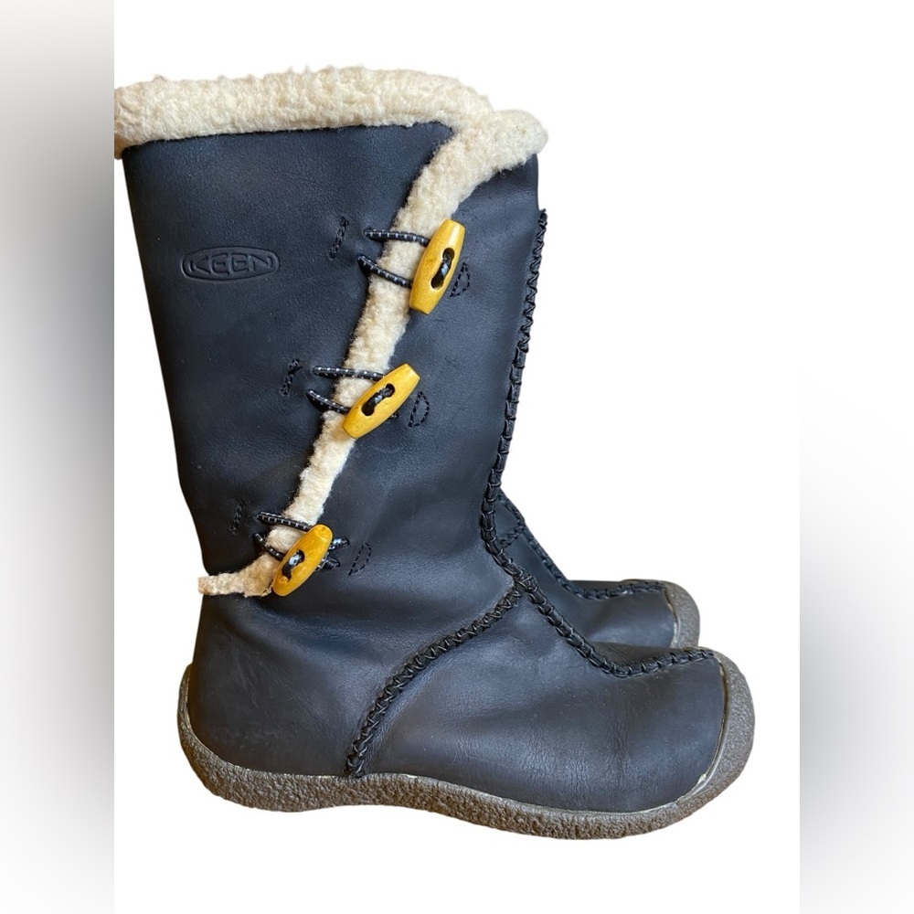 Keen Kaley Nubuck Leather Sherpa Boots Women’s Size 6